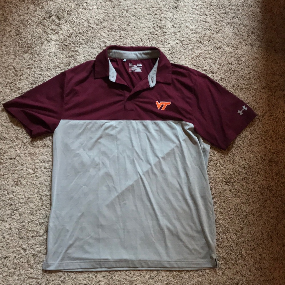 Under Armour Virginia Tech Performance polo